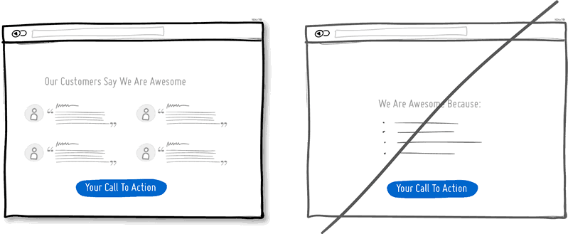 利用社會(huì)認(rèn)同效應(yīng),別總是自吹自擂